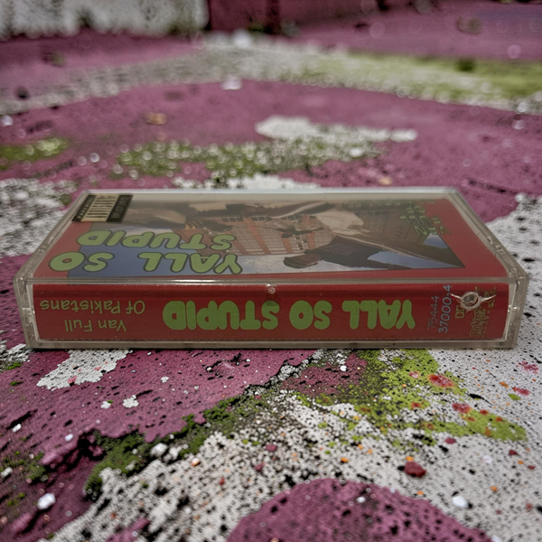 •YALL SO STUPID ~ A VAN FULL OF PAKISTANS• ~1993 OG PROMO PRESSING~ (CASSETTE TAPE)