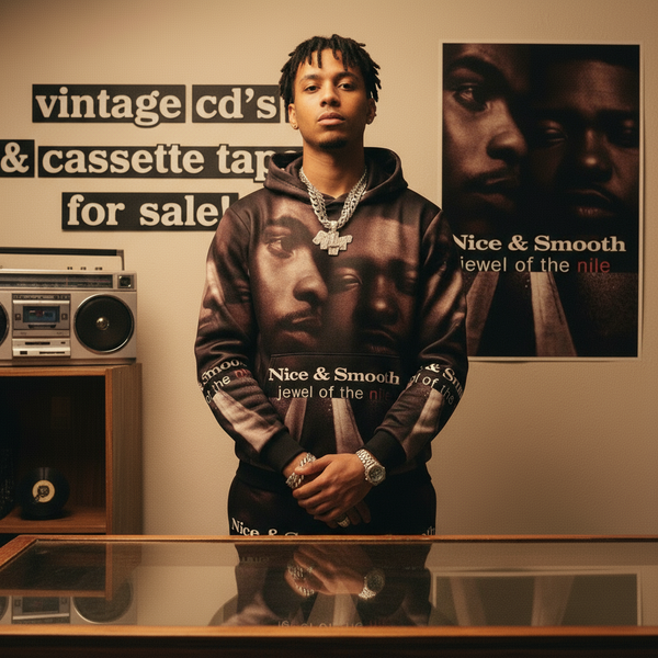 •NICE & SMOOTH ~ JEWEL OF THE NILE• ~1994 OG PRESSING~ (CASSETTE TAPE) (1)