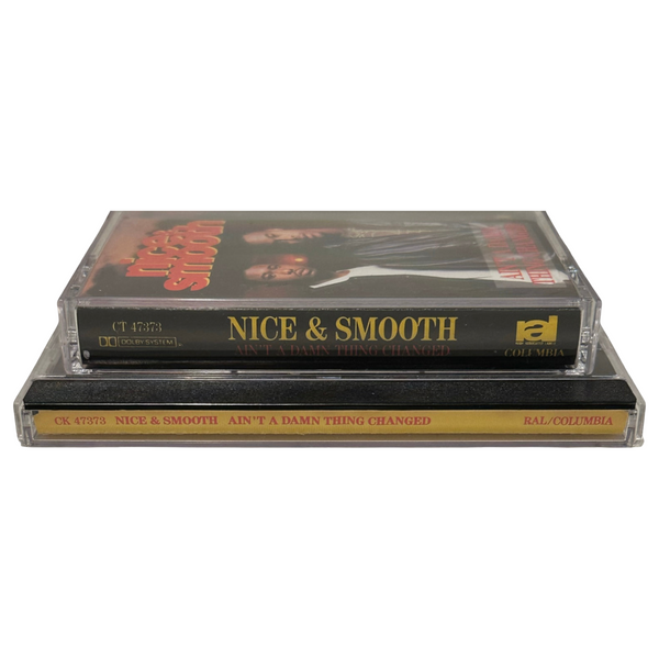 •NICE & SMOOTH ~ AIN’T A DAMN THING CHANGED• ~1991 OG PRESSINGS~ (CD & CASSETTE TAPE)