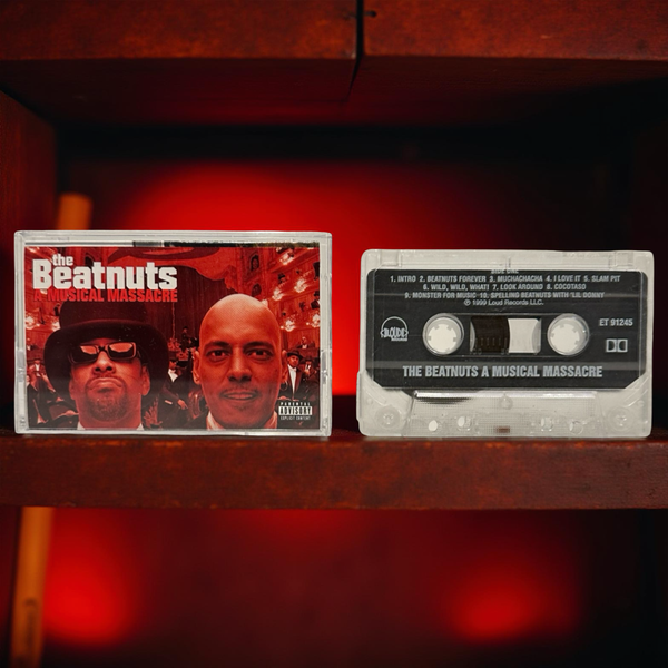 •THE BEATNUTS - A MUSICAL MASSACRE• ~1999 OG CANADIAN PRESSING~ (CASSETTE TAPE)