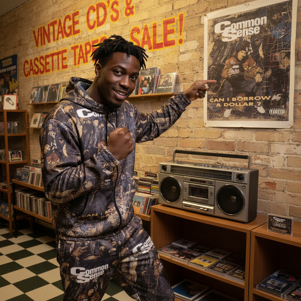 •COMMON SENSE - CAN I BORROW A DOLLAR?• ~1992 OG CASSETTE PRESSINGS & CD REPRESS~ (CD & CASSETTE TAPE)