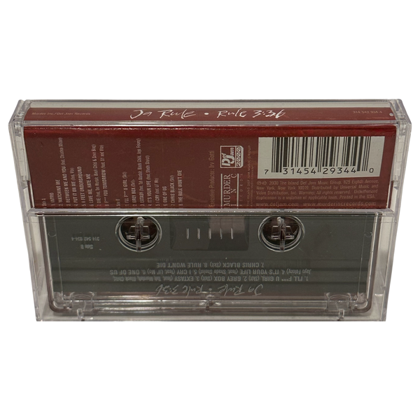 •JA RULE - RULE 3:36• ~2000 OG PRESSING~ (CASSETTE TAPE)