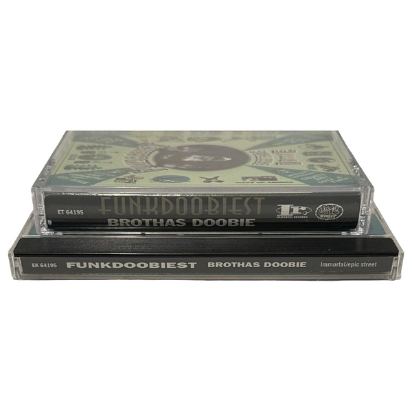 •FUNKDOOBIEST ~ BROTHAS DOOBIE• ~1995 OG PRESSINGS~ (CD & CASSETTE TAPE)