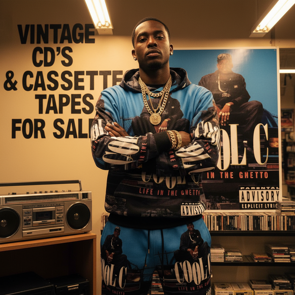 •COOL C - LIFE IN THE GHETTO• ~1990 OG PRESSING~ (CASSETTE TAPE) (1)