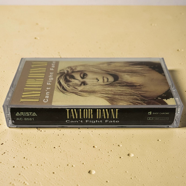 •TAYLOR DANE ~ CAN’T FIGHT FATE• ~1989 OG PRESSING~ (CASSETTE TAPE)