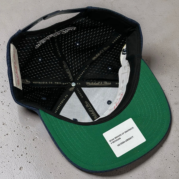*MICHIGAN WOLVERINES* Snapback Hats by Mitchell & Ness (Original Fit)