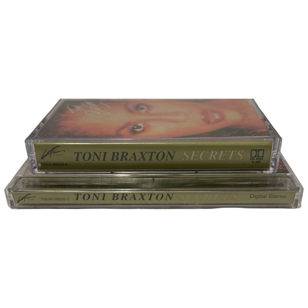 •TONI BRAXTON ~ SECRETS• ~1996 OG PRESSINGS~ (CD & CASSETTE TAPE)