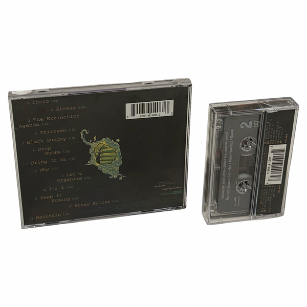 •ORGANIZED KONFUSION - STRESS: THE EXTINCTION AGENDA• ~1994 OG PRESSINGS~ (CD & CASSETTE TAPE)