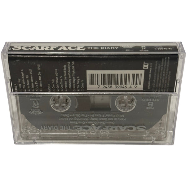 •SCARFACE - THE DIARY• ~1994 OG PRESSING~ (CASSETTE TAPE)