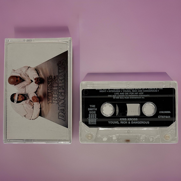 •KRIS KROSS ~ YOUNG, RICH & DANGEROUS• ~1996 OG PRESSING~ (CASSETTE TAPE)
