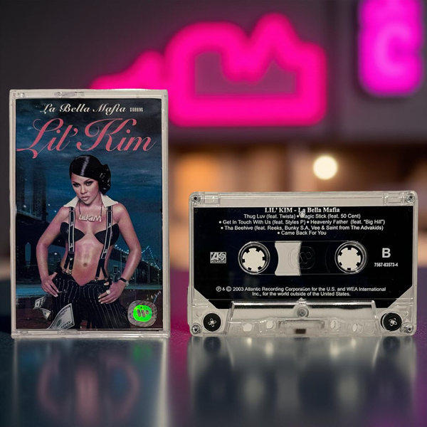 •LIL’ KIM ~ LA BELLA MAFIA ~2003 OG PRESSING~ (CASSETTE TAPE)