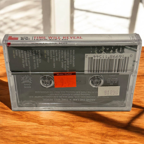 •ABOVE THE LAW ~ TIME WILL REVEAL• ~1996 OG SEALED PRESSING~ (CASSETTE TAPE) (2)