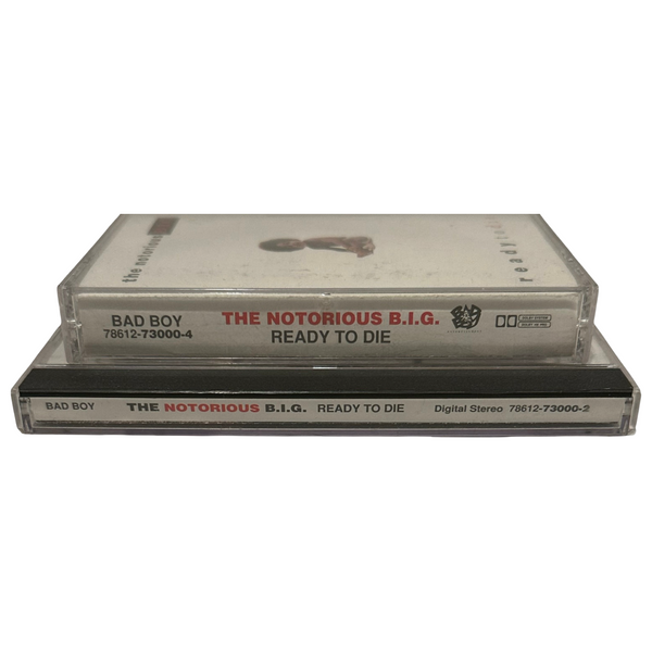 •THE NOTORIOUS B.I.G. - READY TO DIE• ~1994 OG PRESSINGS~ (CD & CASSETTE TAPE)