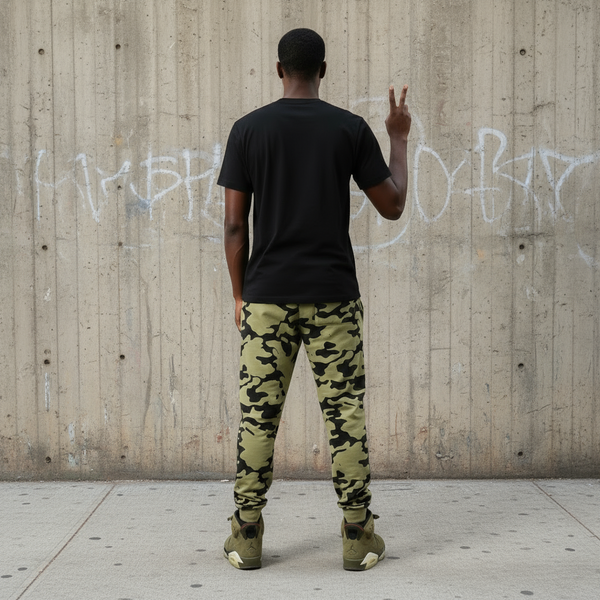*HEADRUSH* (Camo) ~Chosen Few~ Jogger Sweatpants
