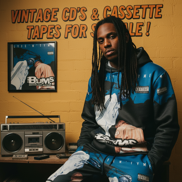 •THE B.U.M.S. - LYFE ‘N’ TYME• ~1995 OG PRESSINGS~ (CD & CANADIAN BLACK SHELL CASSETTE TAPE)