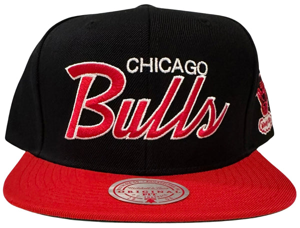 *Chicago Bulls* snapback hats by Mitchell & Ness