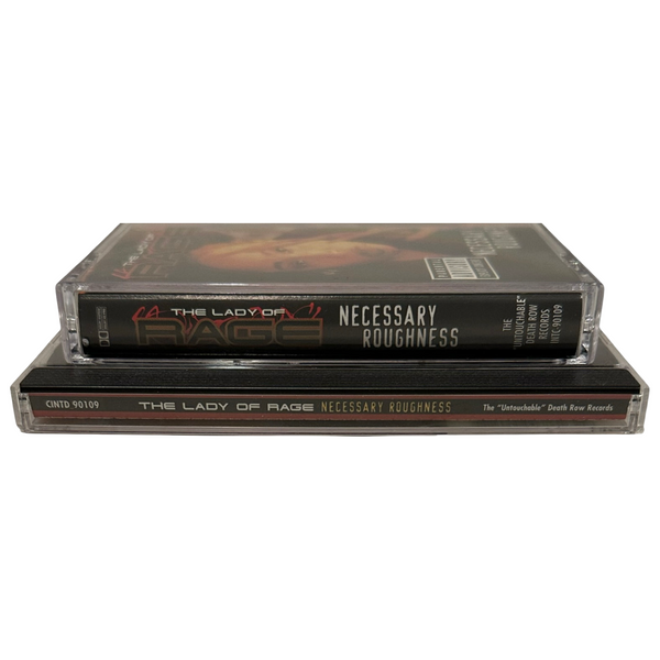 •THE LADY OF RAGE - NECESSARY ROUGHNESS• ~1997 OG CANADIAN PRESSINGS~ (CD & CASSETTE TAPE)