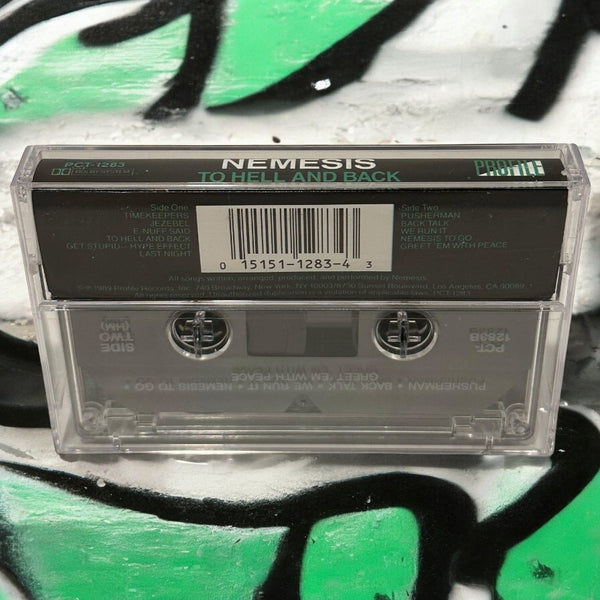 •NEMESIS - TO HELL AND BACK• ~1989 OG PRESSING~ (CASSETTE TAPE)