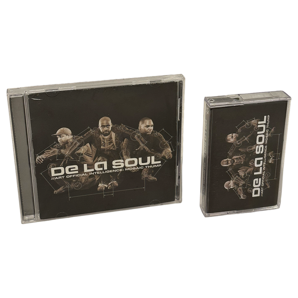 •DE LA SOUL - ART OFFICIAL INTELLIGENCE ///:MOSAIC THUMP• ~2000 OG PRESSINGS~ (CD & CASSETTE TAPE)