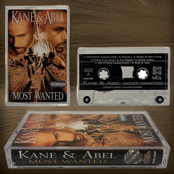 •KANE & ABEL ~ MOST WANTED• ~2000 OG PRESSING~ (CASSETTE TAPE)