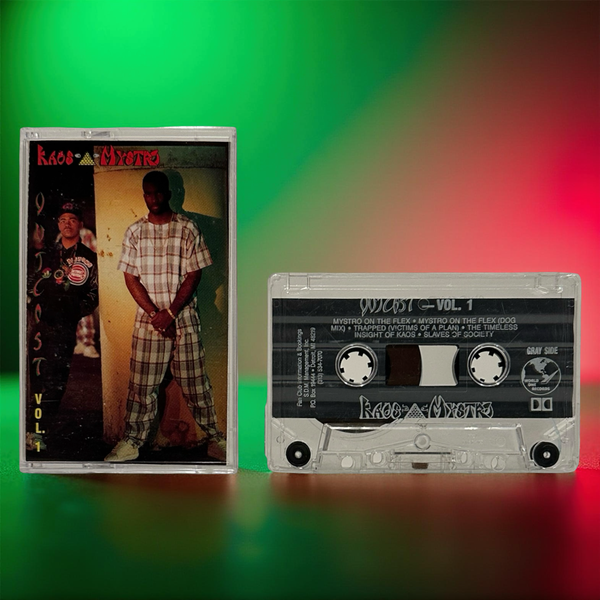 •KAOS & MYSTRO - OUTCAST VOL.1• ~1989 HTF OG PRESSING~ (CASSETTE TAPE)