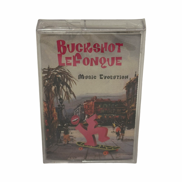 •BUCKSHOT LeFONQUE - MUSIC EVOLUTION• ~1997 OG PRESSINGS~ (CD & CASSETTE TAPE)