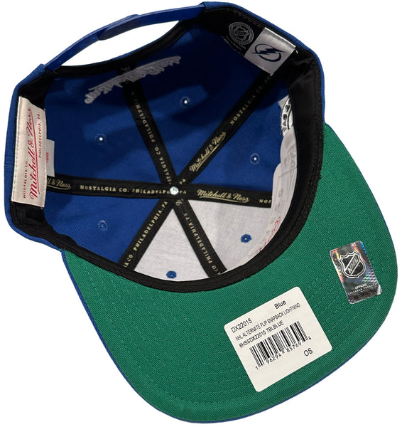 *Tampa Bay Lightning* (Blue) snapback hats by Mitchell & Ness