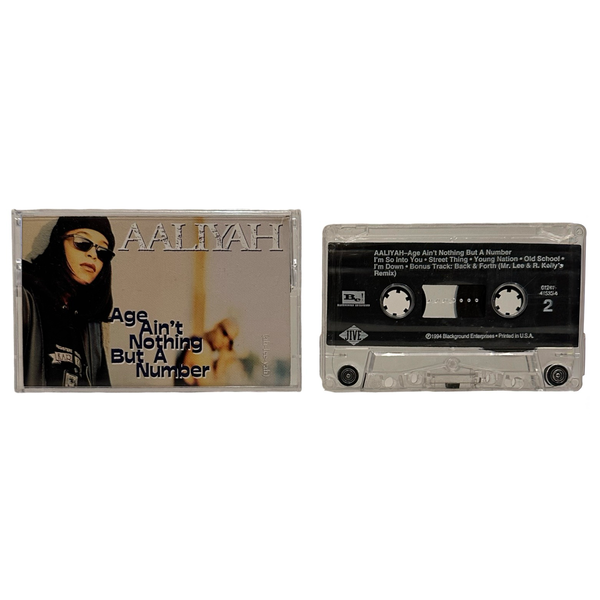 •AALIYAH - AGE AIN’T NOTHING BUT A NUMBER• ~1994 OG PRESSING~ (CASSETTE TAPE)
