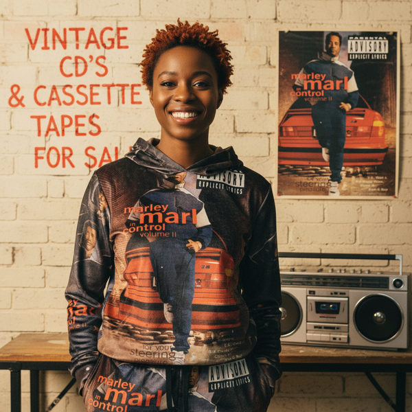 •MARLEY MARL - IN CONTROL VOL II - FOR YOUR STEERING PLEASURE• ~1991 OG PRESSING~ (CASSETTE TAPE)