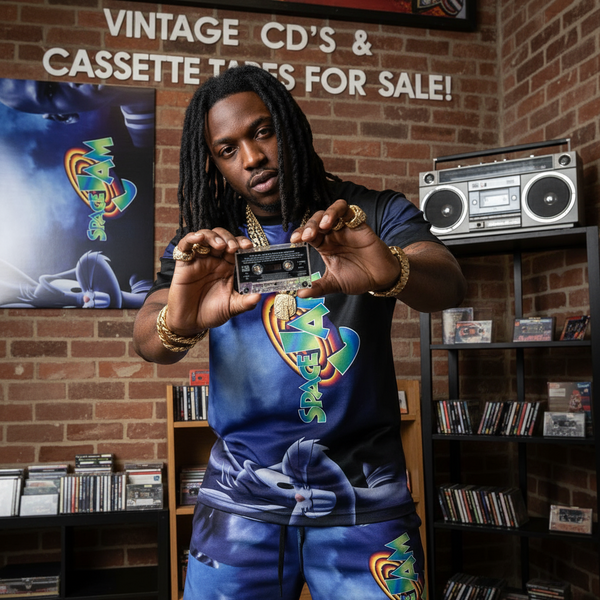 •SPACE JAM ~ SOUNDTRACK• ~1996 OG PRESSING~ (CASSETTE TAPE)