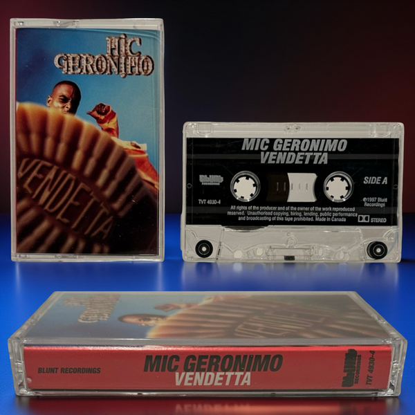 •MIC GERONIMO - VENDETTA• ~1997 OG CANADIAN PRESSING~ (CASSETTE TAPE)