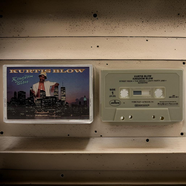 •KURTIS BLOW ~ KINGDOM BLOW• ~1986 OG PRESSING~ (CASSETTE TAPE)
