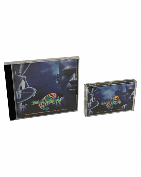 •SPACE JAM - MUSIC FRIM AND INSPIRED BY THE MOTION PICTURE• ~1996 OG PRESSINGS~ (CD & CASSETTE TAPE)