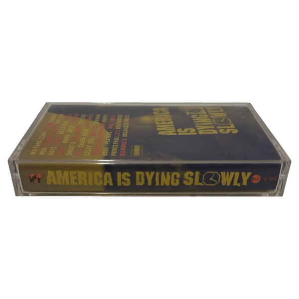 •AMERICA IS DYING SLOWLY - COMPILATION• ~1996 OG PRESSING~ (CASSETTE TAPE)