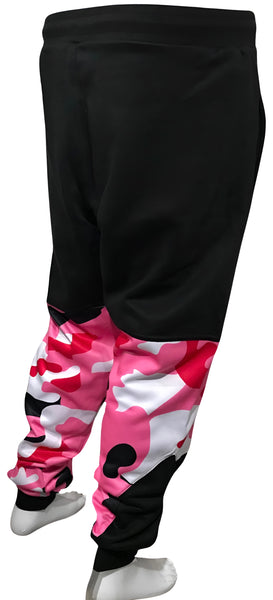 ^CHIEFIN’ ADI-FEATHER^ (PINK CAMOUFLAGE) JOGGER SWEATPANTS (CUT & SEW)