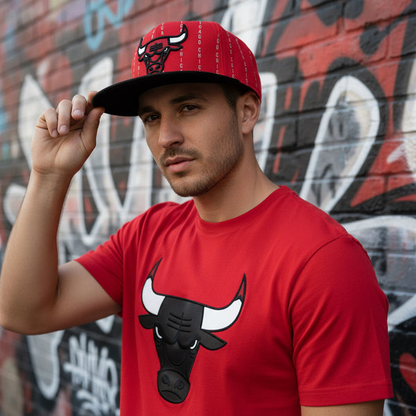*Chicago Bulls* ~Deadstock fit~ (Soft Shell) snapback hats by Mitchell & Ness