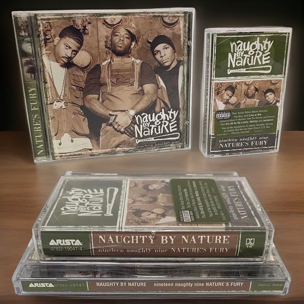 •NAUGHTY BY NATURE - NATURE’S FURY• (1999) (CASSETTE & CD AVAILABLE) (ORIGINAL PRESSINGS)
