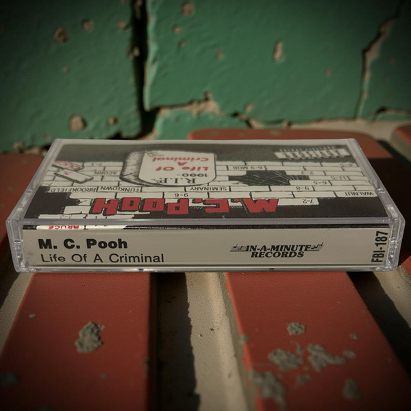•M.C. POOH - LIFE OF A CRIMINAL• ~1990 OG PRESSING~ (CASSETTE TAPE) (2)