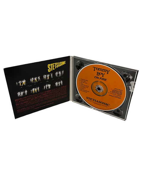•STETSASONIC - ON FIRE• ~1986 OG PRESSING & REPRESSING~ (CD & CASSETTE TAPE)