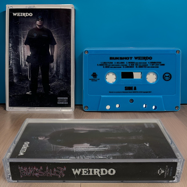 •BUKSHOT ~ WEIRDO• ~2017 OG PRESSING~ (LIMITED CASSETTE TAPE)