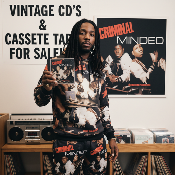 •BOOGIE DOWN PRODUCTIONS - CRIMINAL MINDED• (1987) CASSETTE & CD AVAILABLE) (ORIGINAL PRESSINGS)