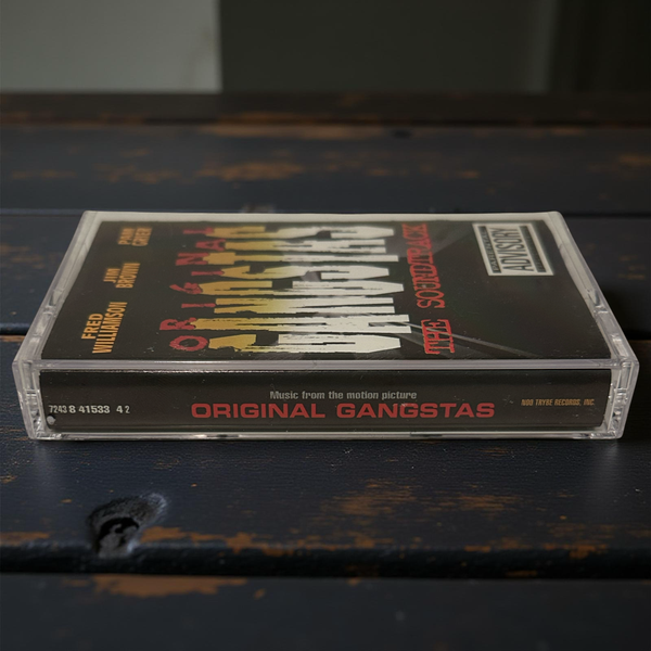 •ORIGINAL GANGSTAS - MUSIC FROM THE MOTION PICTURE• ~1996 OG PRESSING~ (CASSETTE TAPE)
