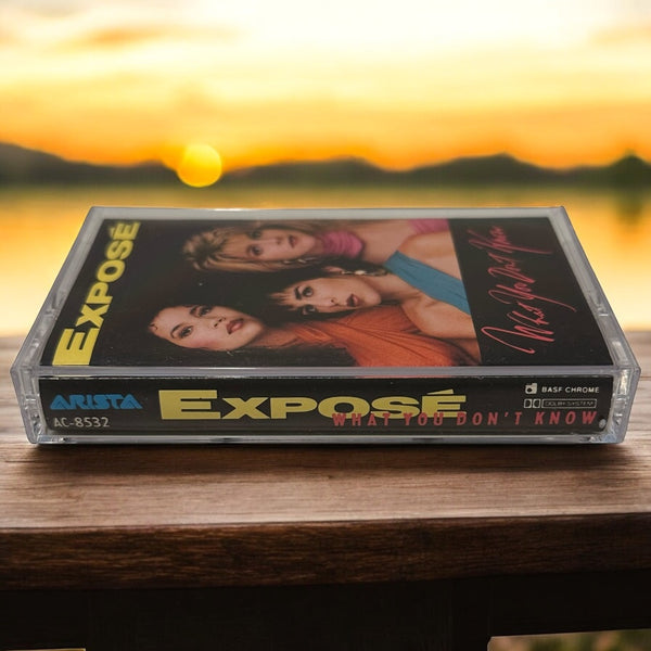 •EXPOSE - WHAT YOU DON’T KNOW• ~1989 OG PRESSING~ (CASSETTE TAPE)