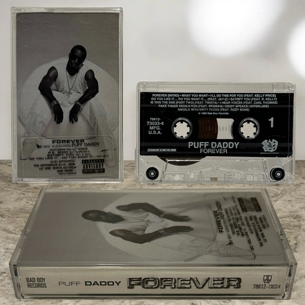 •PUFF DADDY - FOREVER• ~1999 OG PRESSING~ (CASSETTE TAPE)