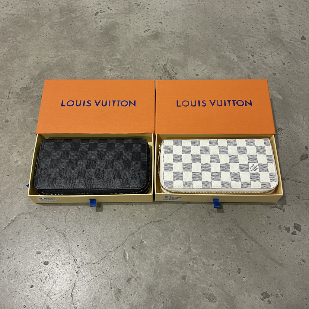 *Luxury* •Double zip women’s wallets•