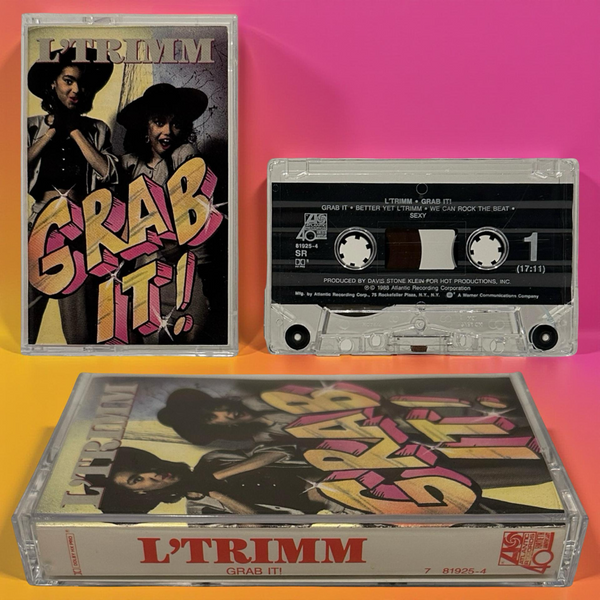 •L’TRIMM - GRAB IT!• ~1988 OG PRESSING~ (CASSETTE TAPE) (2)