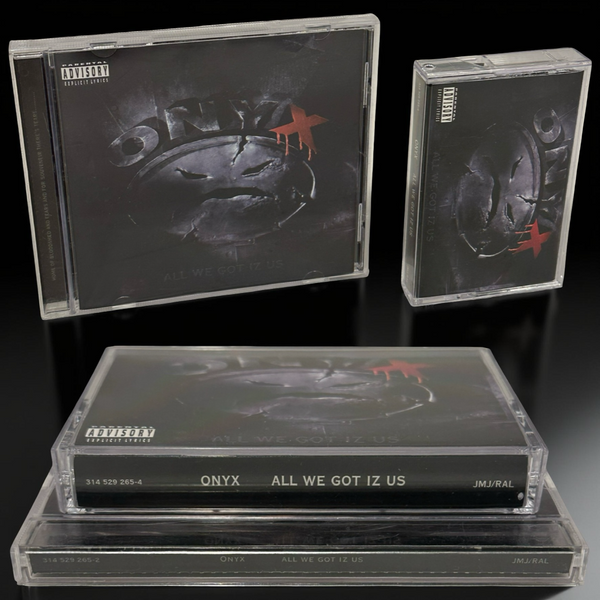 •ONYX - ALL WE GOT IZ US• ~1995 OG PRESSINGS~ (CD & CASSETTE TAPE)