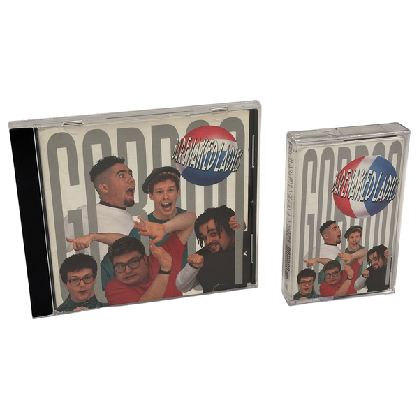 •BARENAKED LADIES - GORDON• ~1992 OG CANADIAN PRESSINGS~ (CD & CASSETTE TAPE)