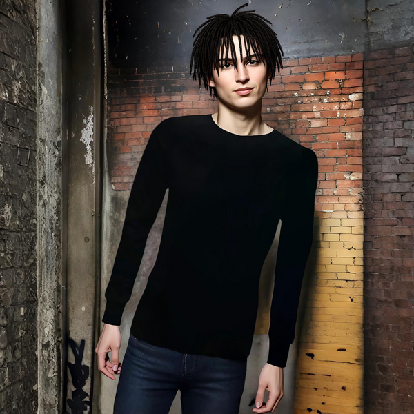 ^UCXX^ (BLACK) CREWNECK SWEATSHIRTS