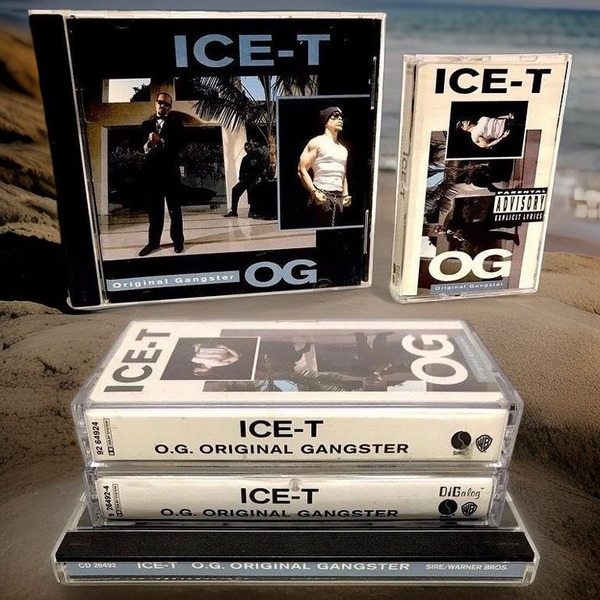 •ICE-T - O.G. ORIGINAL GANGSTER• (1991) (CASSETTE & CD AVAILABLE) (ORIGINAL PRESSINGS)